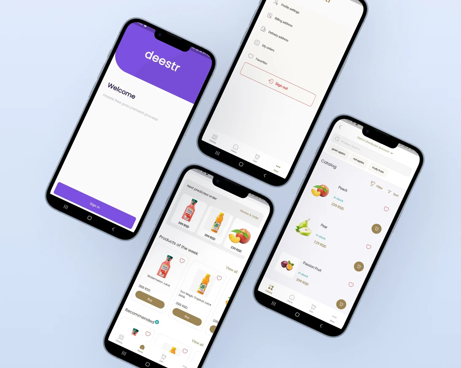 B2B платформа для дистрибьюторов и производителей